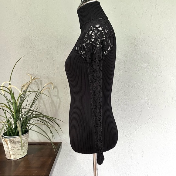 NEW Free People Intimately Rib and Lace Turtleneck, XS/S - Picture 7 of 15